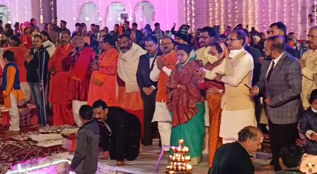 CM Shivraj Singh Chauhan attend narmada janmotsav in amarkantak