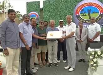 golf course started at vishakapatnam