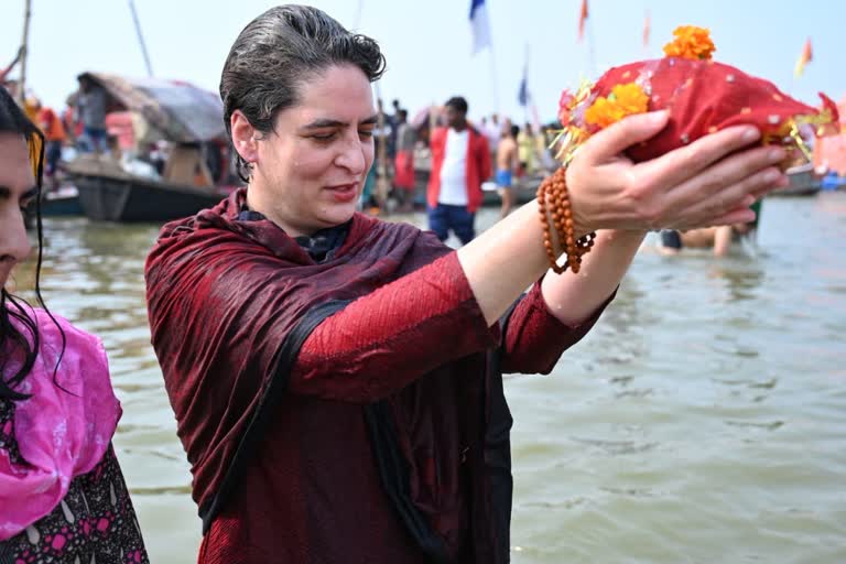 Priyanka Gandhi's visit to Prayagraj today