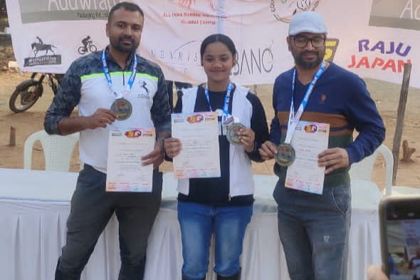 Saima Syed One Star Horse Rider, All India Open Endurance Competition,  Saima Syed in Endurance Race, Female Horse rider Saima Syed Jodhpur