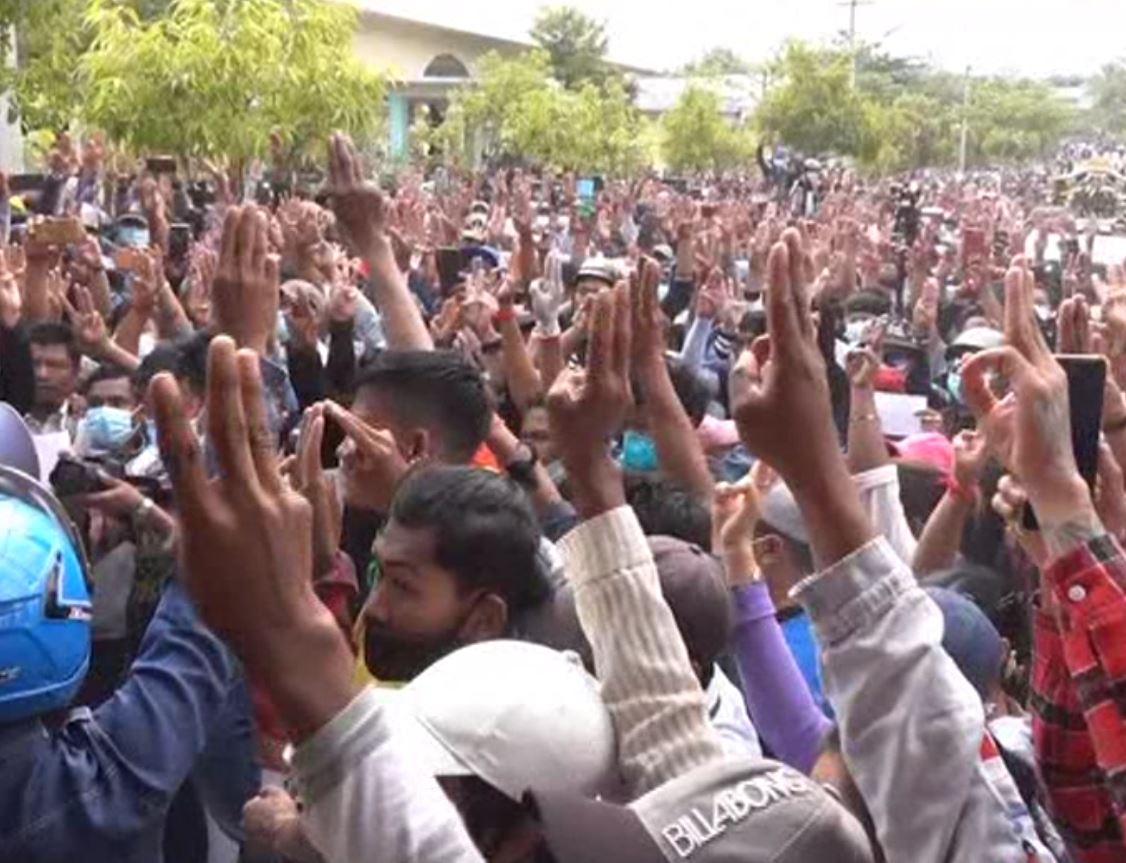 Myanmar protests