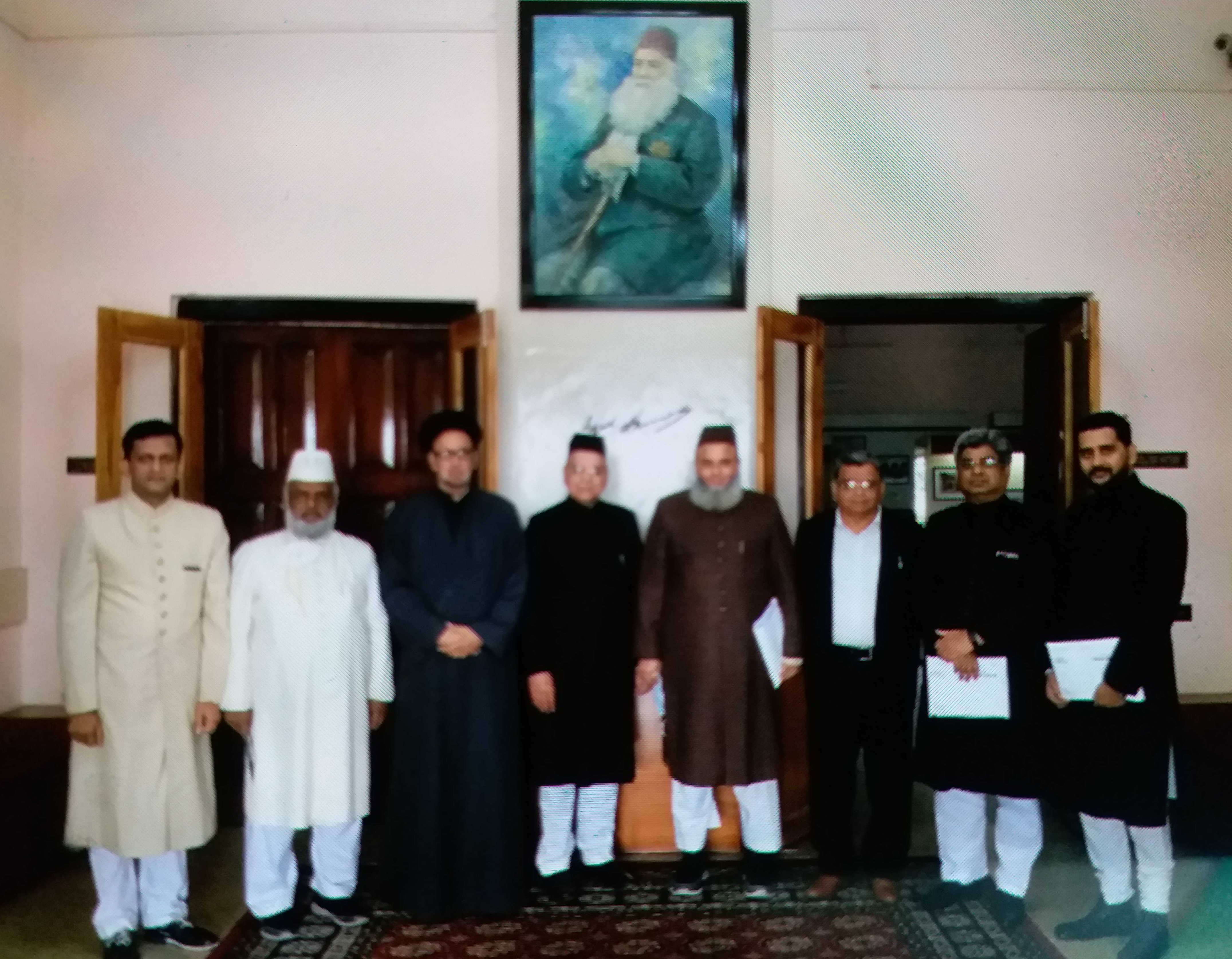 amu old boys association of lucknow delegation