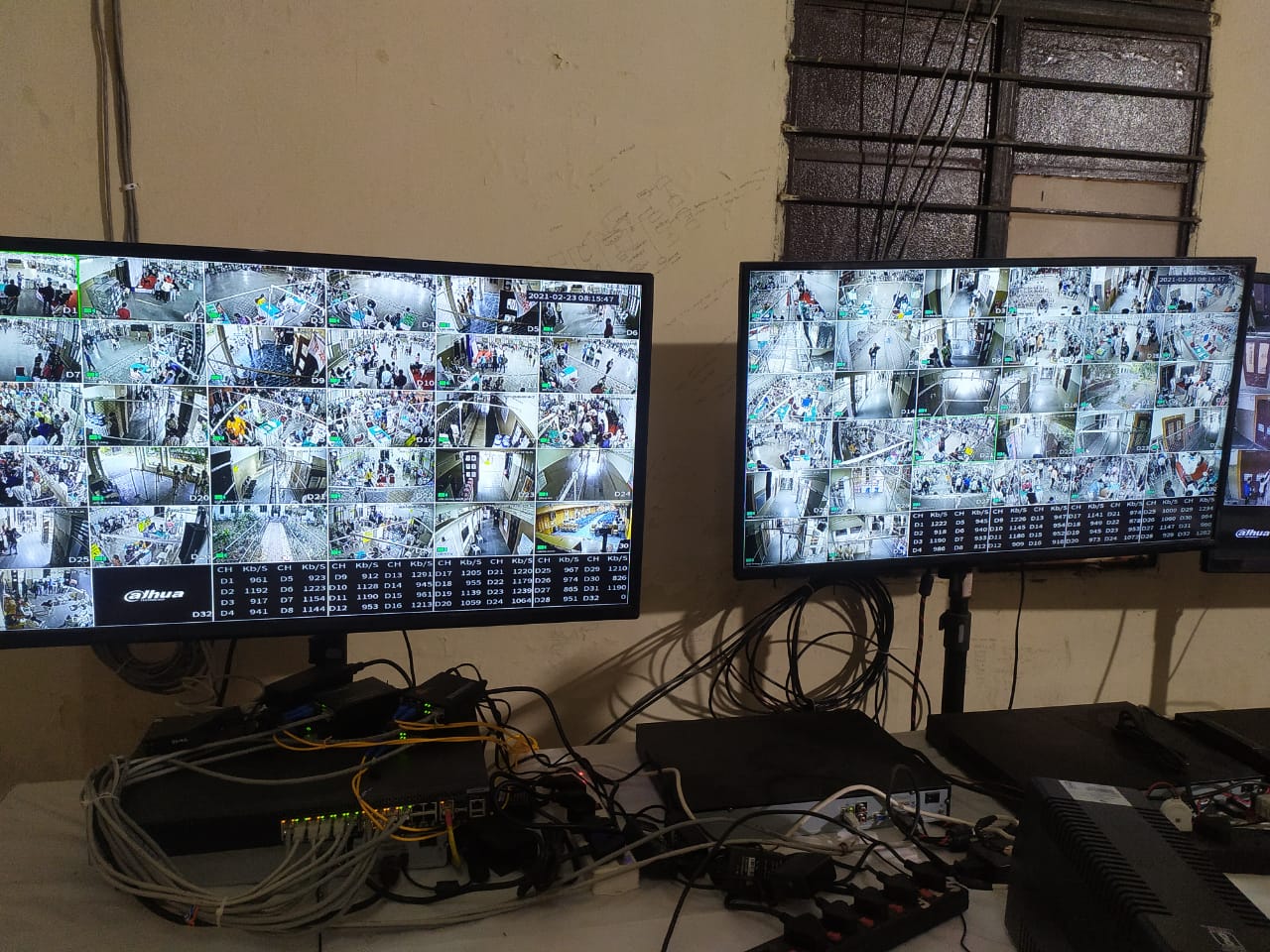 CCTV કેમેરાથીગ રૂમ અને મત ગણતરી કેન્દ્રો સજ્જ