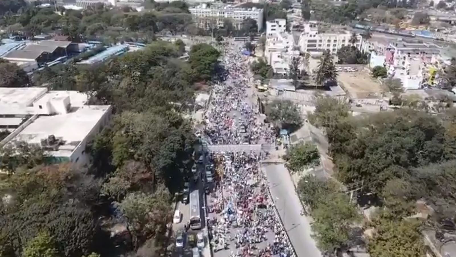 Karnataka private school teachers Stages protest in Bengaluru