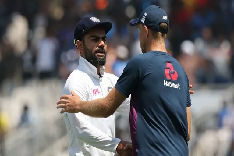 Test between India and England