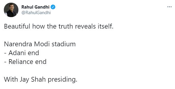Rahul Gandhi took a jibe at PM Modi