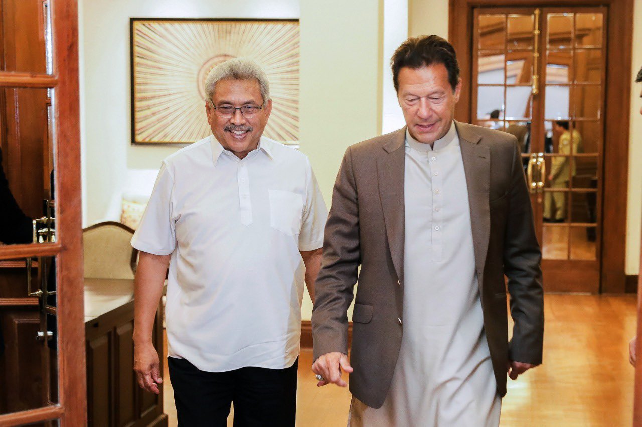 pakistan pm discusses multifaceted relationship with sri lanka, pitches for cpec for the island nation