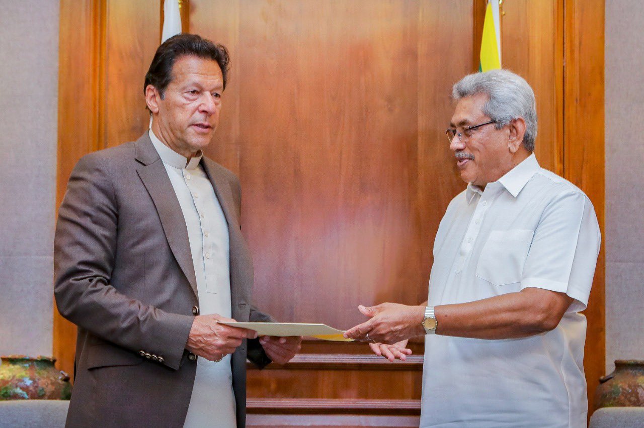 pakistan pm discusses multifaceted relationship with sri lanka, pitches for cpec for the island nation