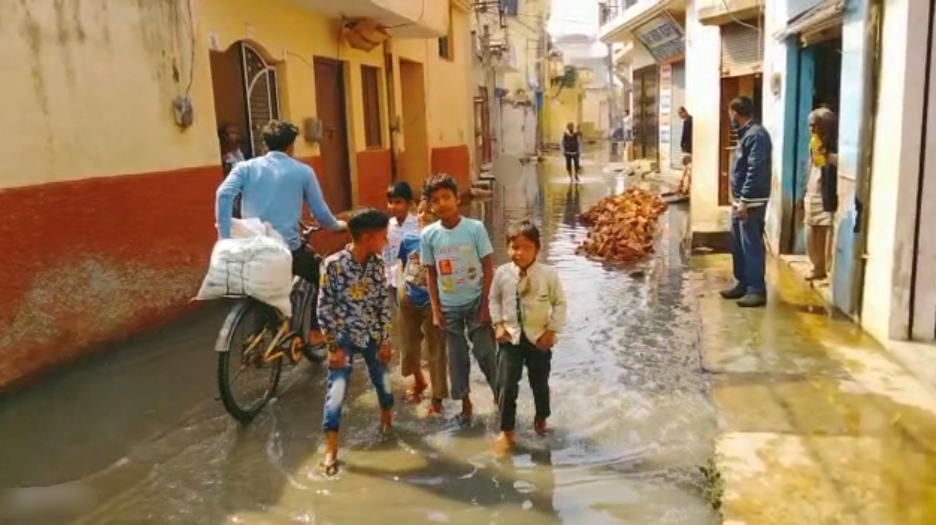 waterlogging in Dandera