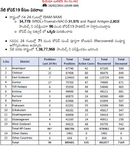 corona cases in ap