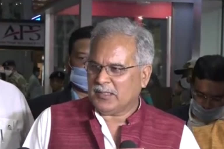 CM Bhupesh Baghel visits today in three districts