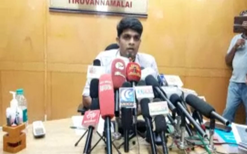 170 polling booths in Thiruvannamalai were tense - Collector Sandeep Nanduri