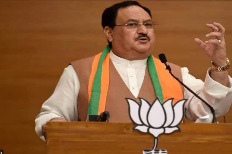 Bharatiya Janata Party national president Jagat Prakash Nadda