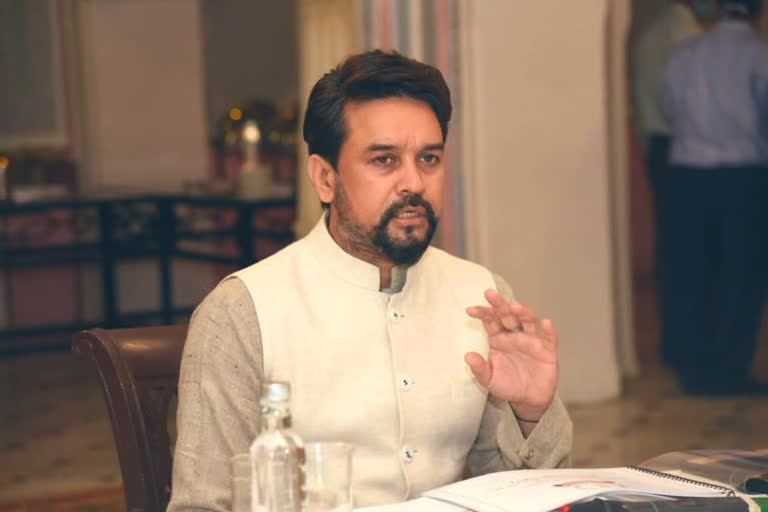 Union Minister of State for Finance Anurag Singh Thakur