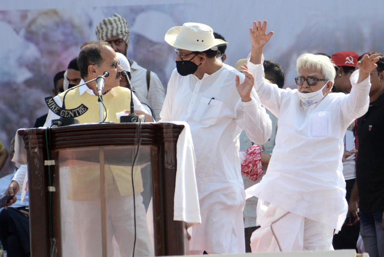 Left Front's Brigade rally