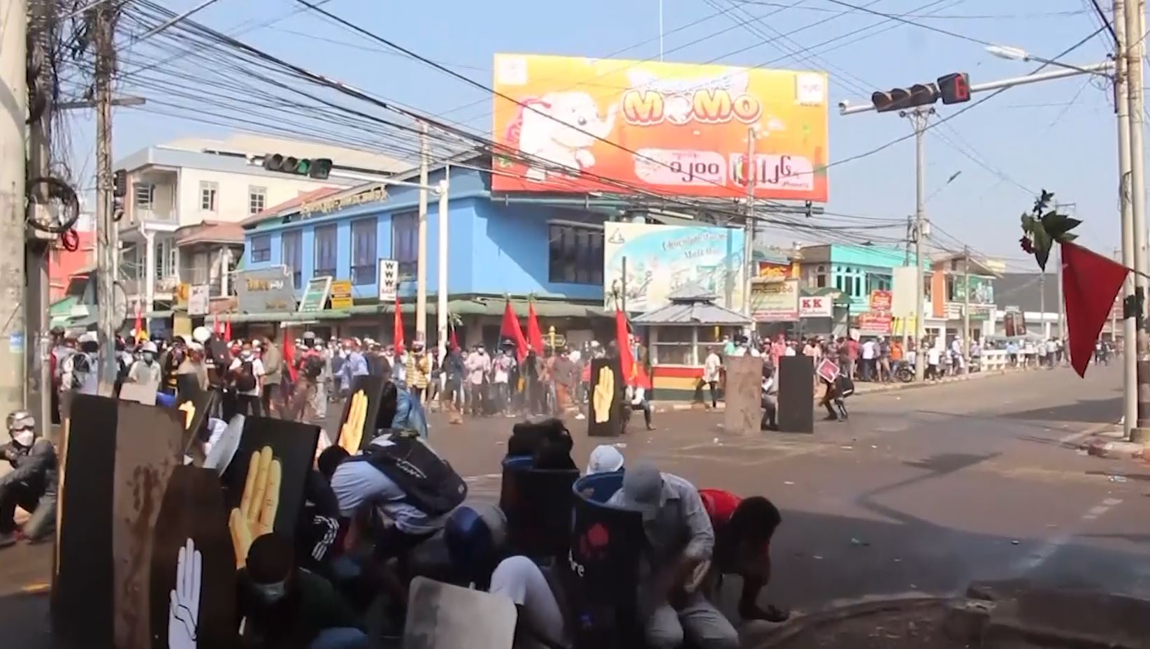 18 killed in myanmar on bloodiest day of protests against coup