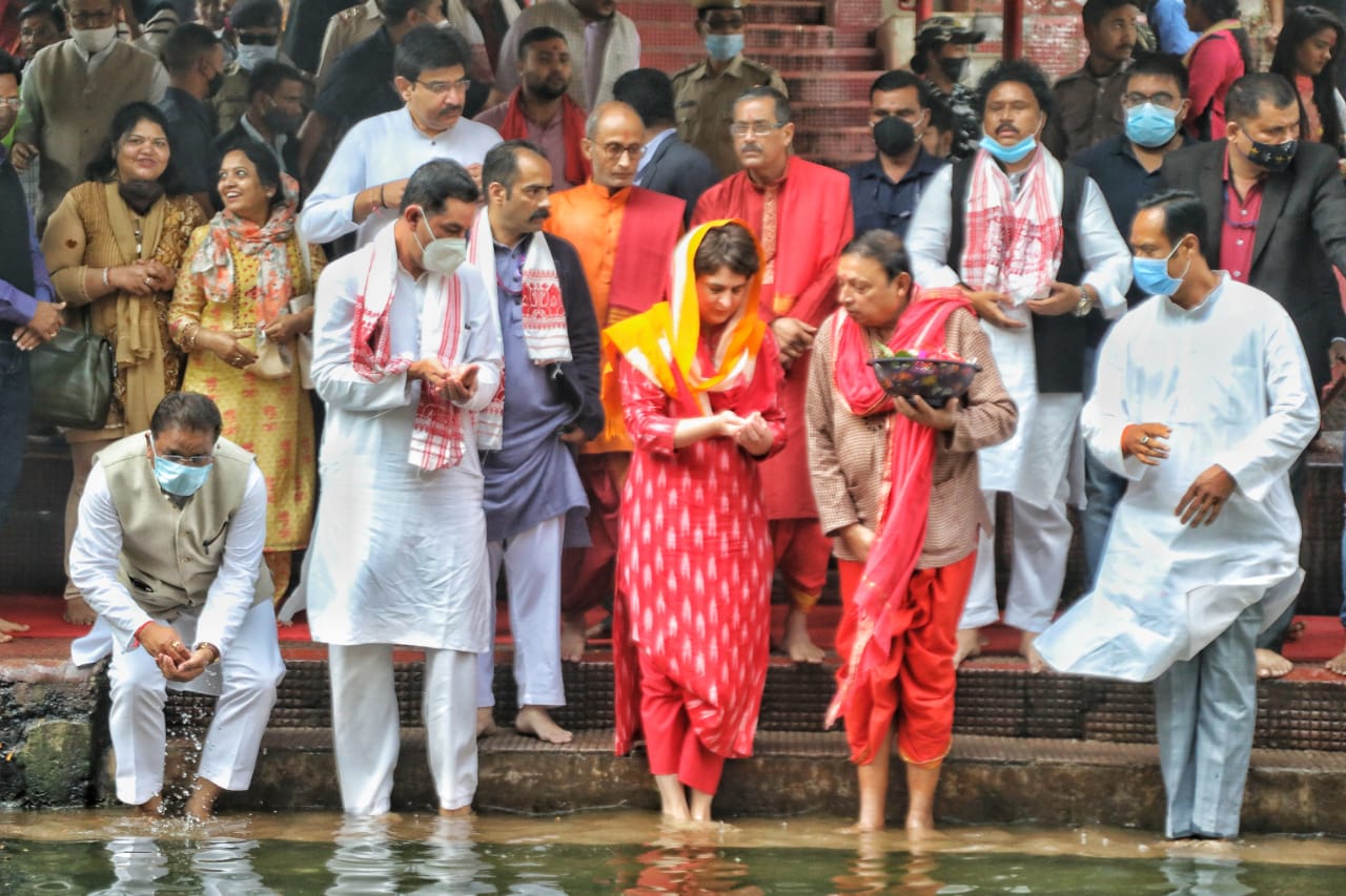 Priyanka Gandhi Assam tour