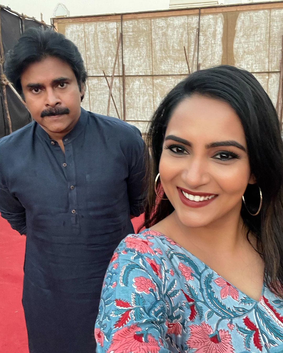 himaja with pawan kalyan