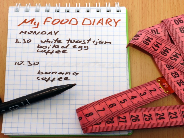 Maintain food diary