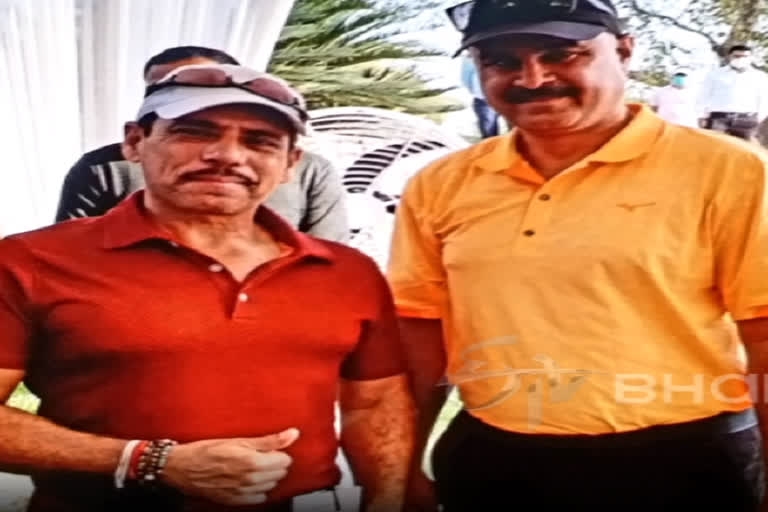 Robert Vadra with Anand Shandilya