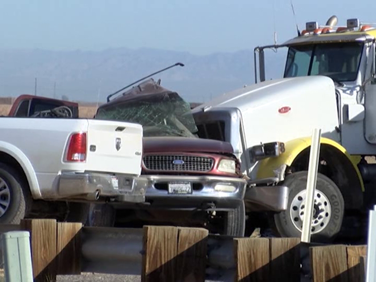 Hospital: SUV carrying 27 crashes with semitruck, killing 15