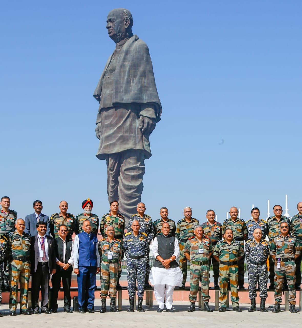 Rajnath Singh at Combined Commanders' Conference