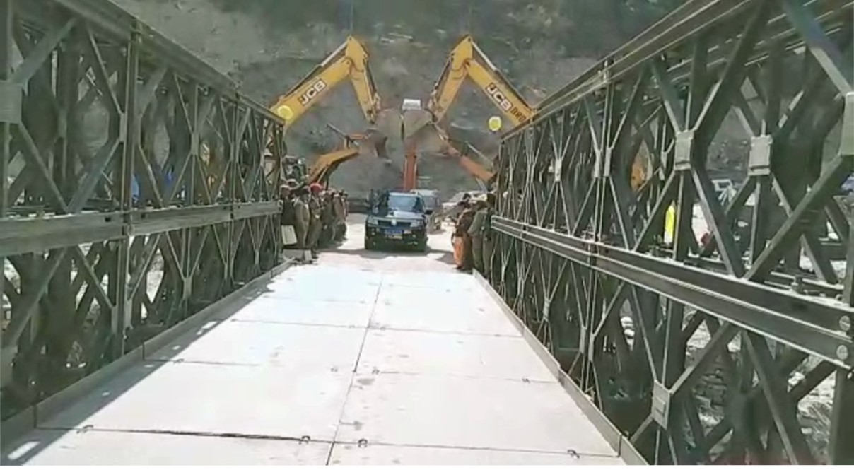 Rishi Ganga Bailey Bridge.