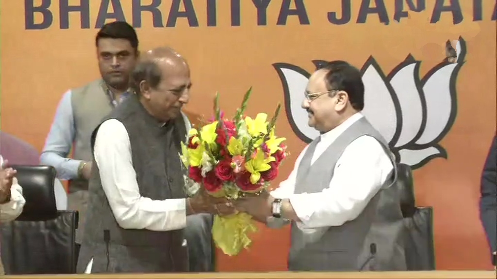 Former TMC MP Dinesh Trivedi joins BJP