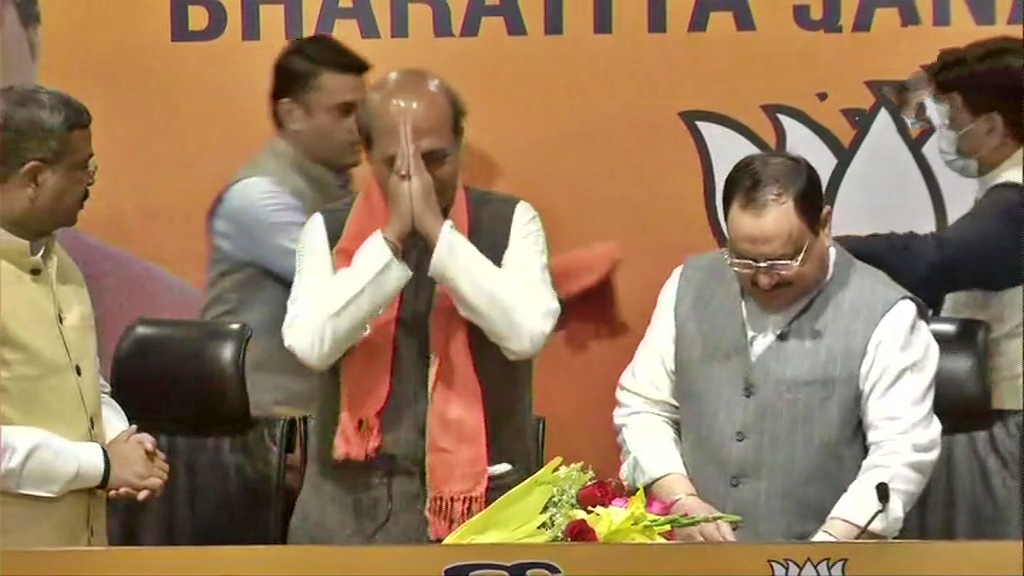 Former TMC MP Dinesh Trivedi joins BJP