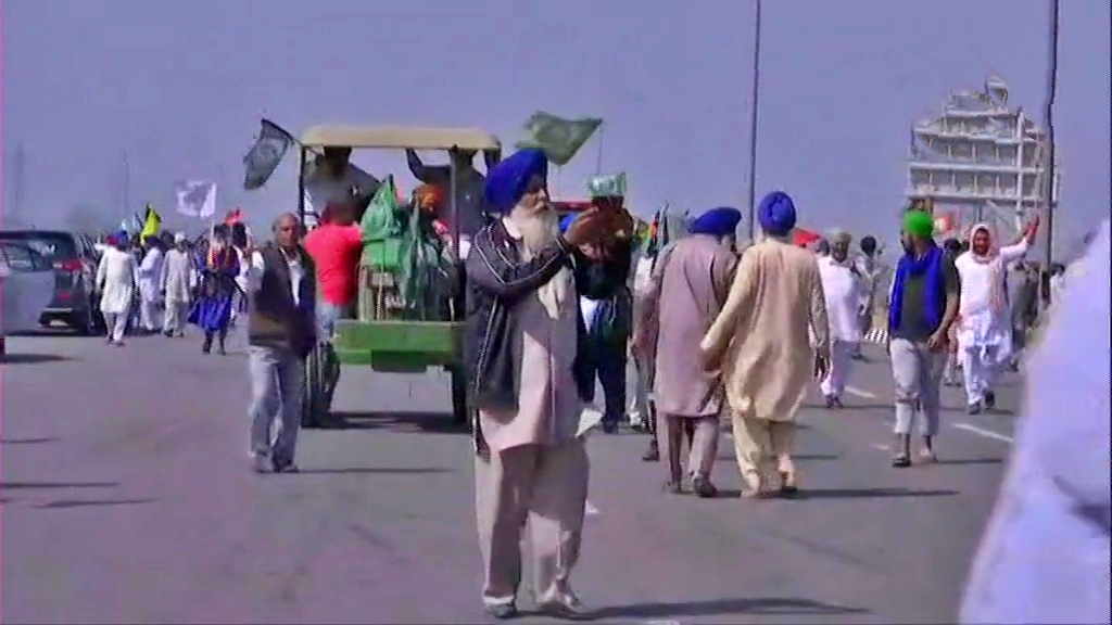 farmers protest 100 days