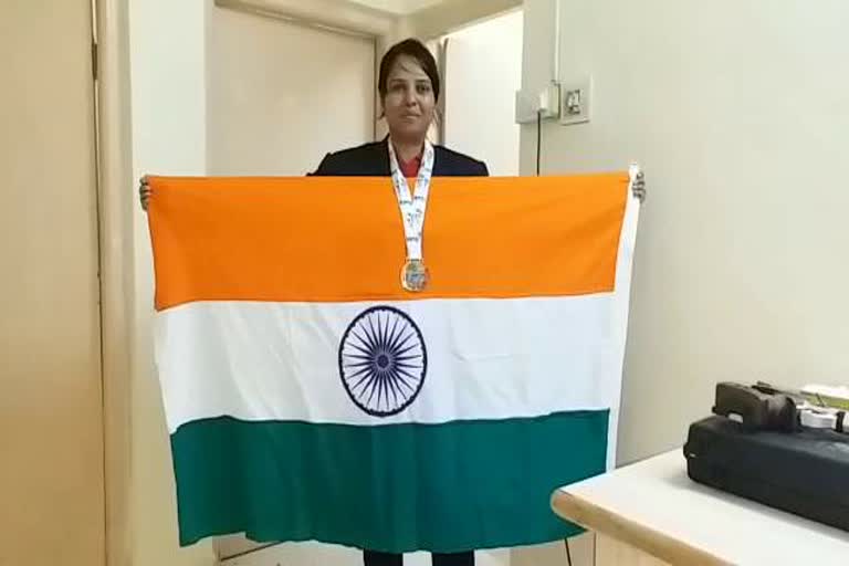 Shruti Yadav, an international shooter known as Golden Girl