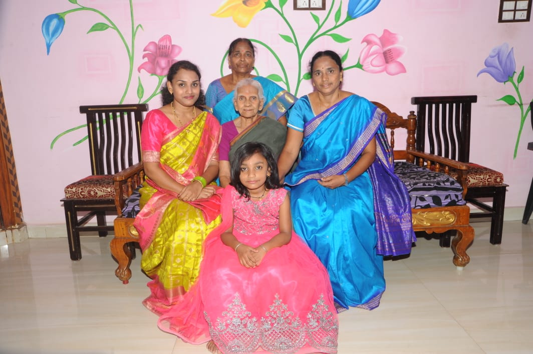 five generations women at chodavaram
