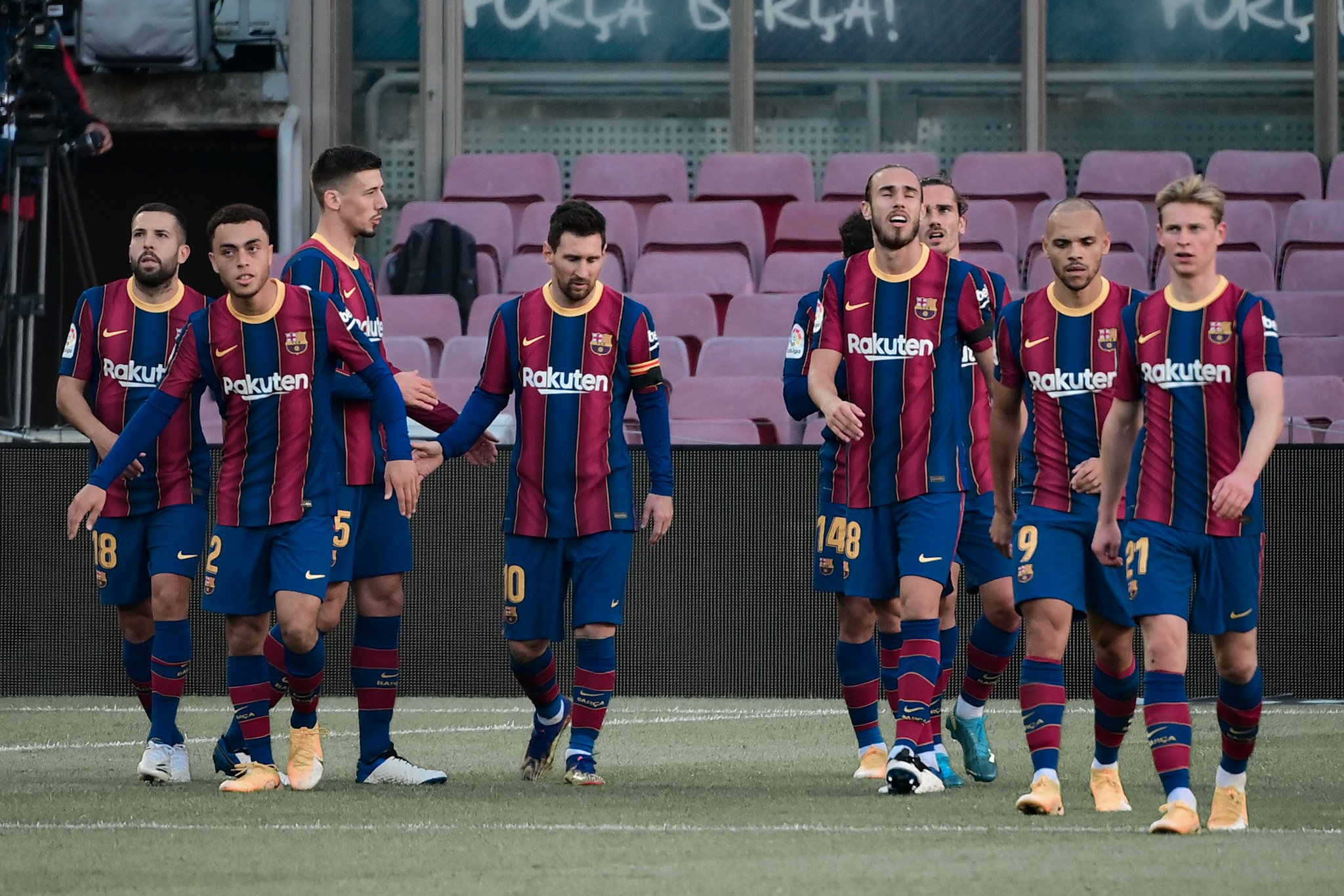 la liga: barcelona vs Osasuna