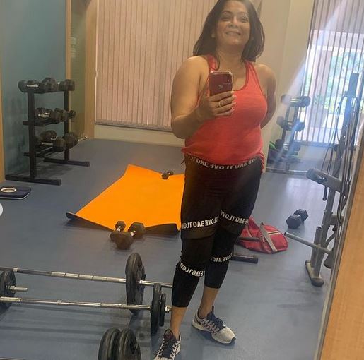 reelekha mitra gym time