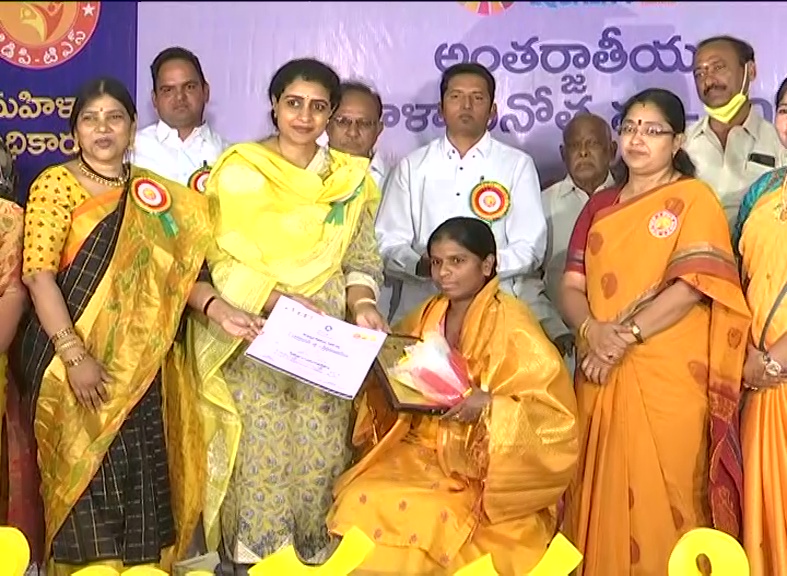 WomensDay celebrations at ntr trust bhavan