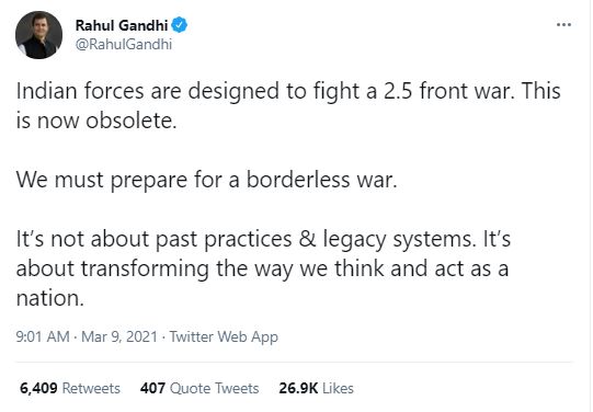 We must prepare for a borderless war.