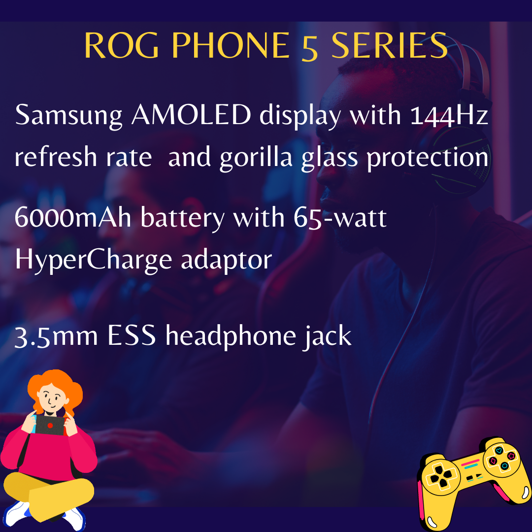 ROG Phone 5 series smartphones