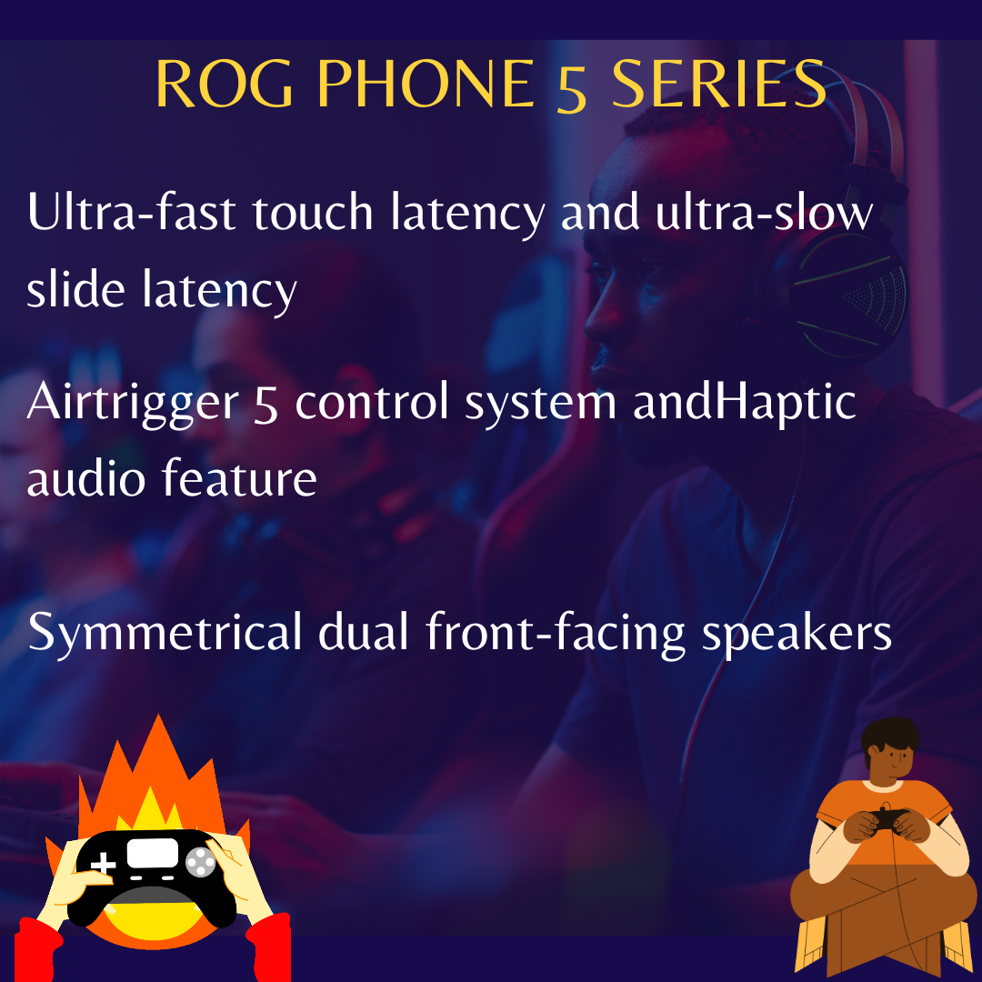 ROG Phone 5 series smartphones