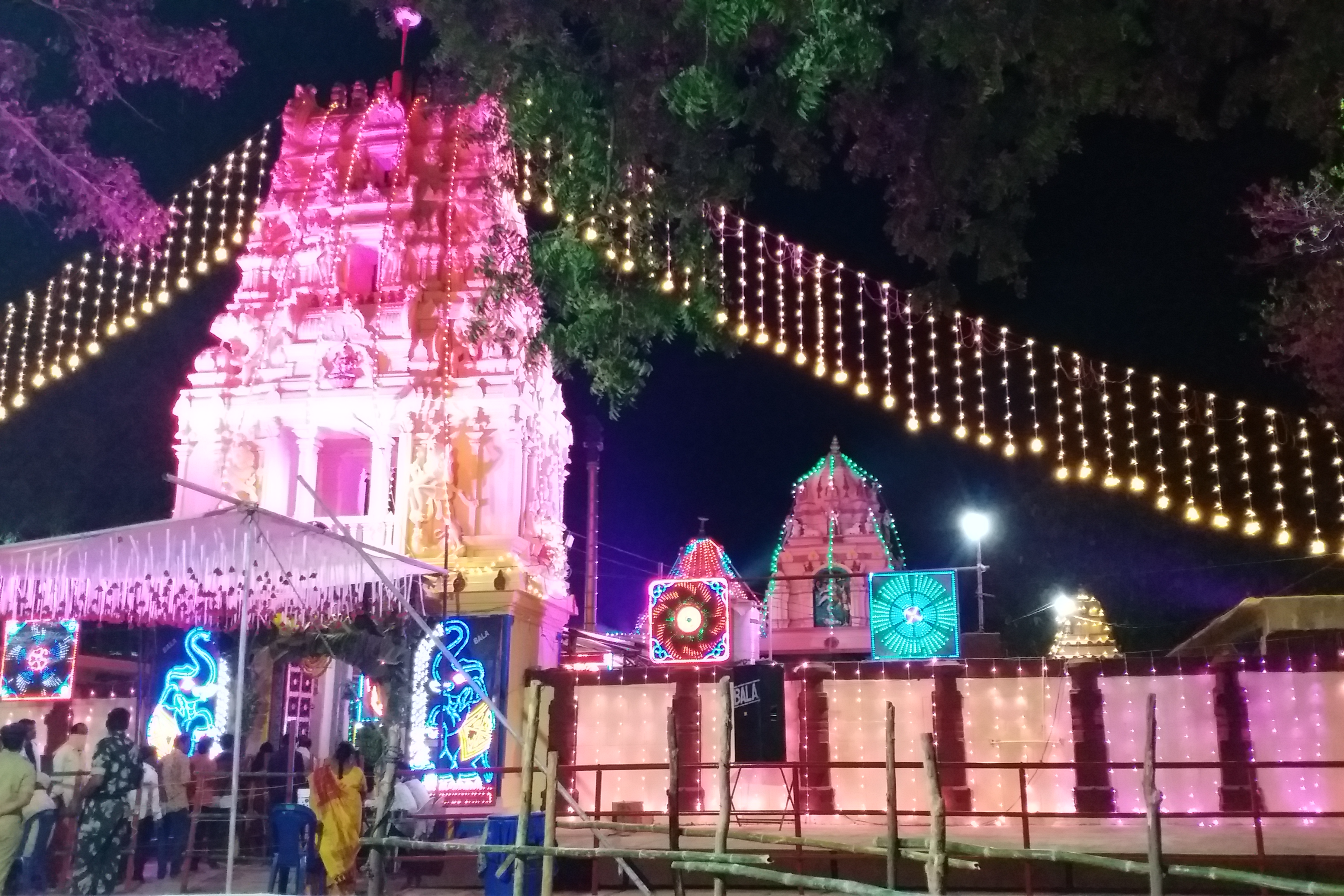 Shivratri celebrations are in full swing at the Isgam Shivamallanna Swamy Temple in the Kagaznagar Zone of Kumarakom Bhim District.