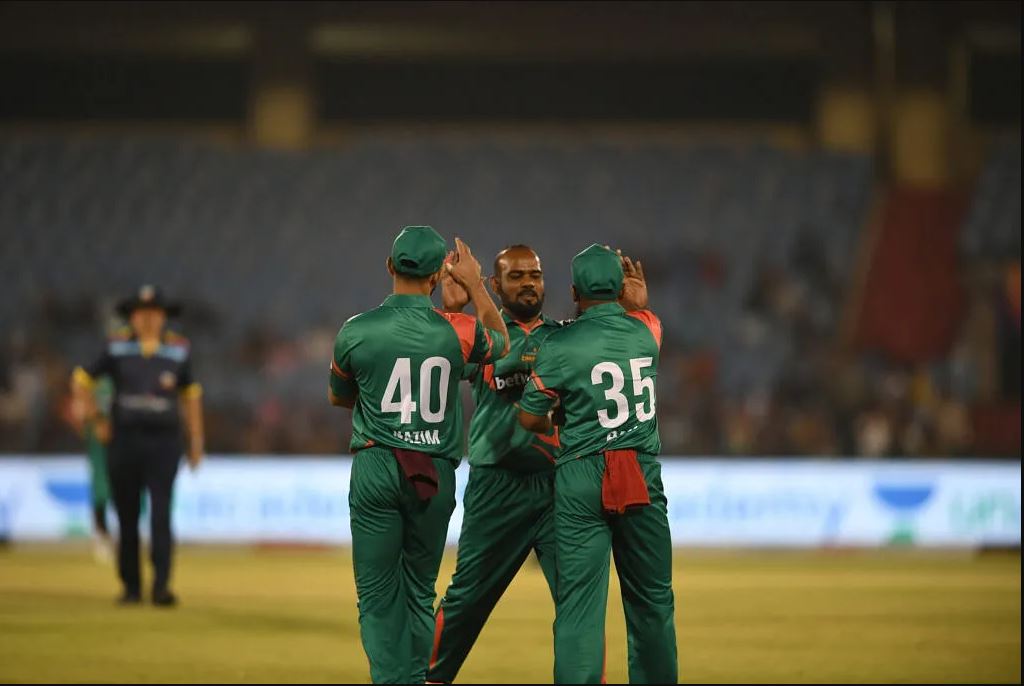 road safety world series : westindies, bangladesh onto first win