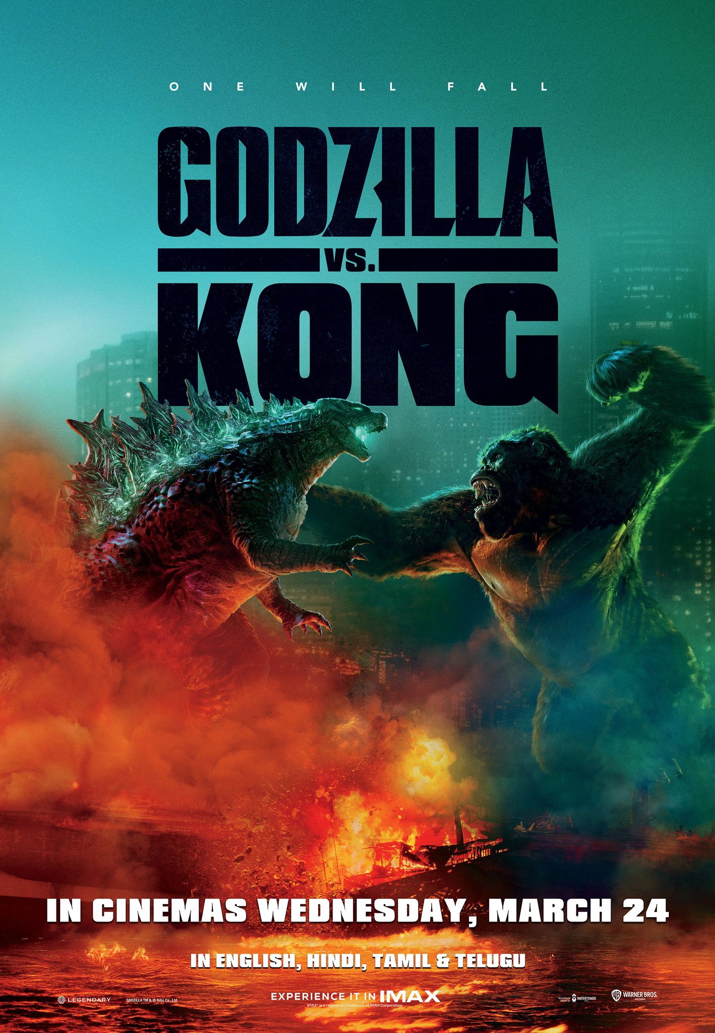 godzilla vs kong release date poster