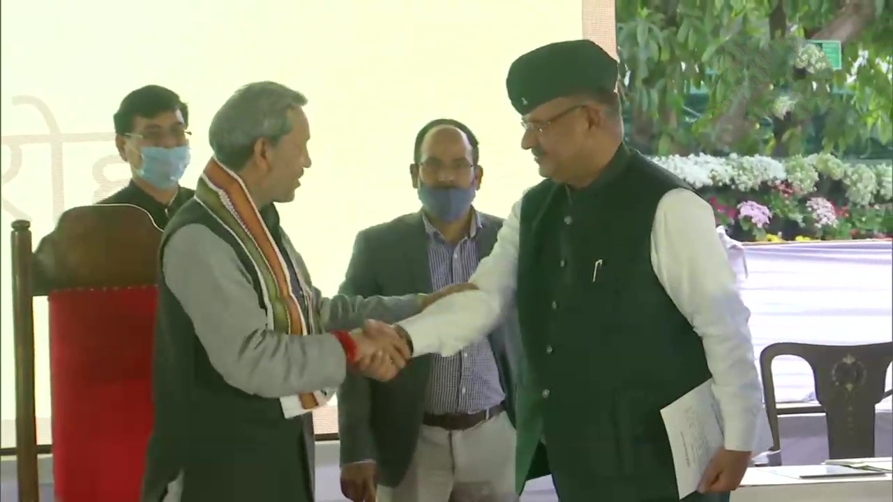 Uttarakhand CM Tirath Singh Rawat expanded his cabinet today.