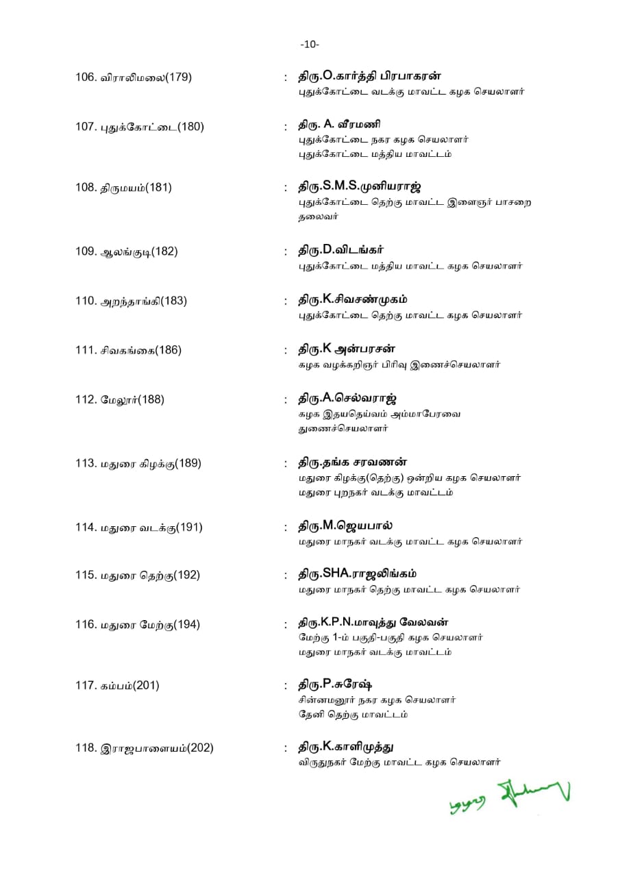 AMMK Candidate List 3, AMMK Candidate List 3rd release, அமமுக வேட்பாளர்கள் பட்டியல், அம்மா மக்கள் முன்னேற்ற கழகம், டிடிவி தினகரன், ttv dhinakaran, amma makkal munetra kazhagam