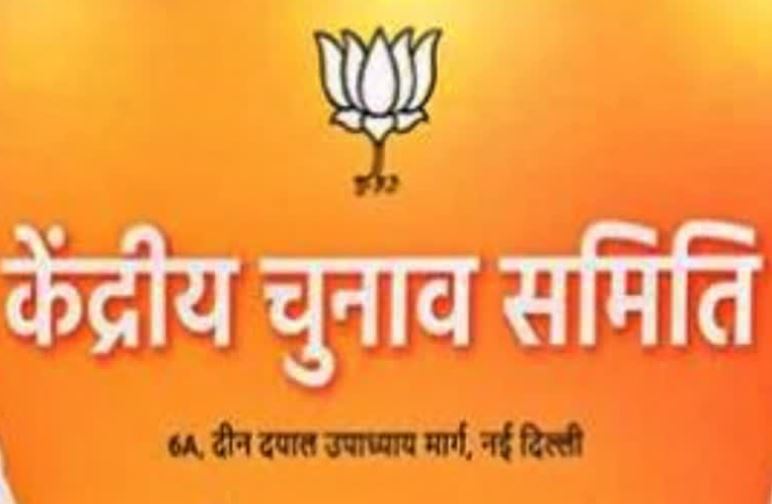 BJP Central Election Committee meeting today