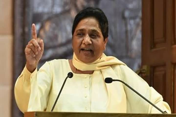 Mayawati hit out Congress and BJP called them casteist