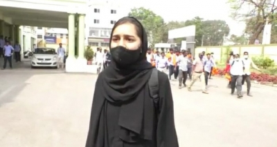 Allah hu Akbar, Karnataka Hijab girl video, Muskaan Khan,