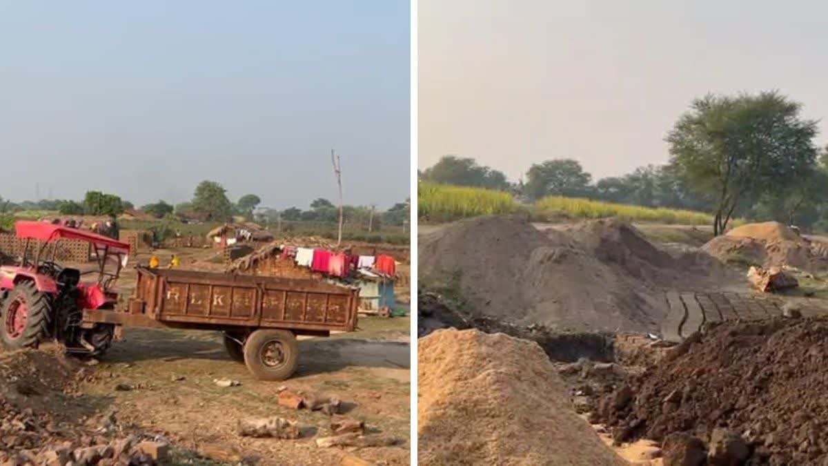 illegal brick kiln