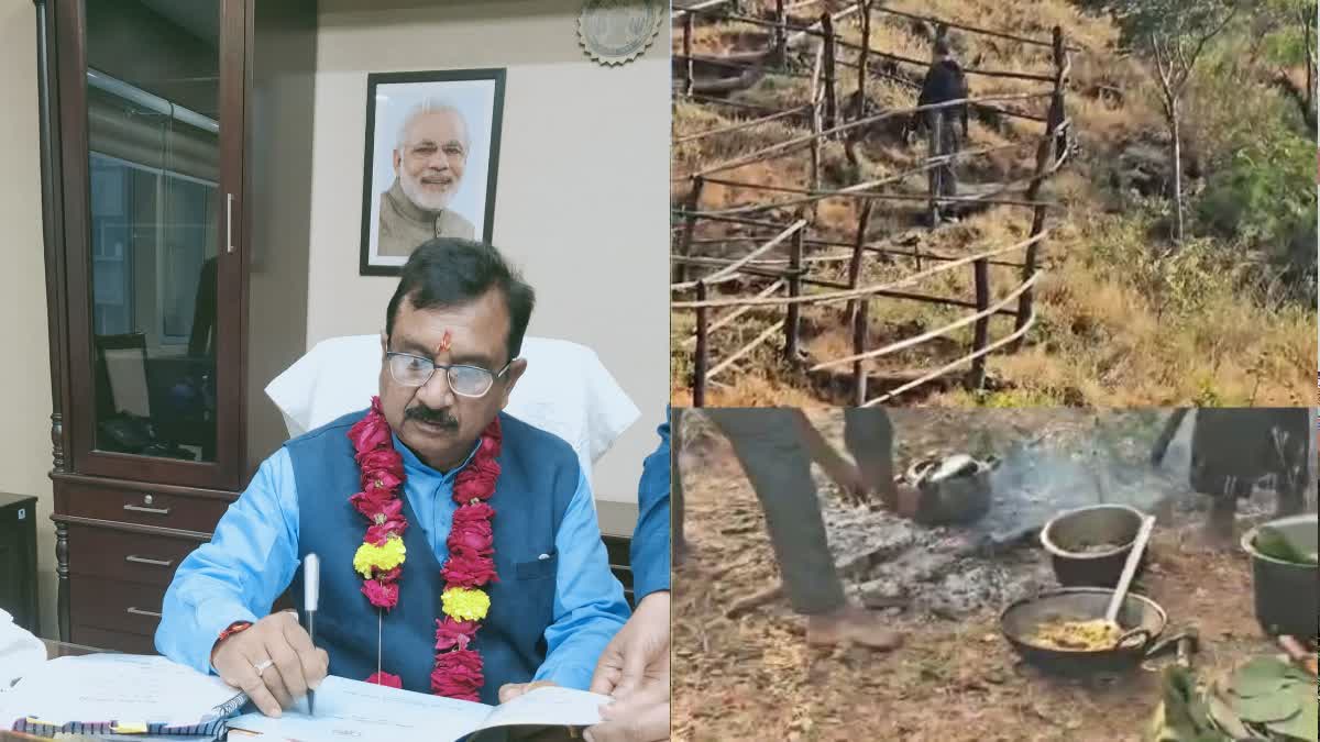 Forest minister chicken party