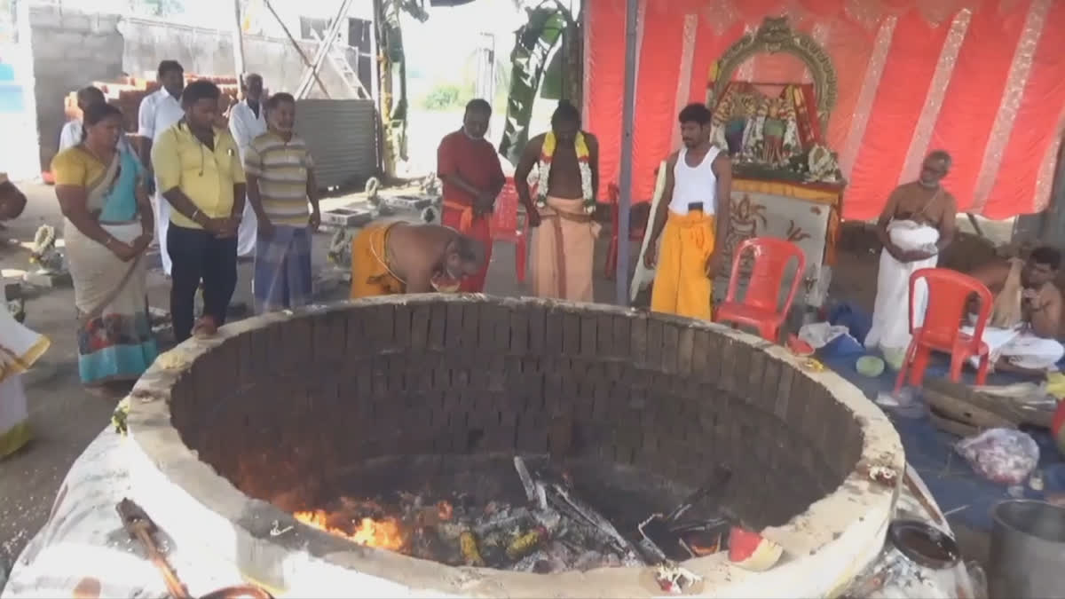 கீழ்பென்னாத்தூரில் உள்ள 41 அடி காளிசக்தி பீடம் கோயிலில் மஹா சண்டி ஹோமம்!, margazhi-amavasai-maha-sandi-homam-at-kalishakti-peedam-temple-in-tiruvannamalai