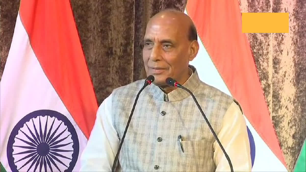 Defence Minister Rajnath Singh in London